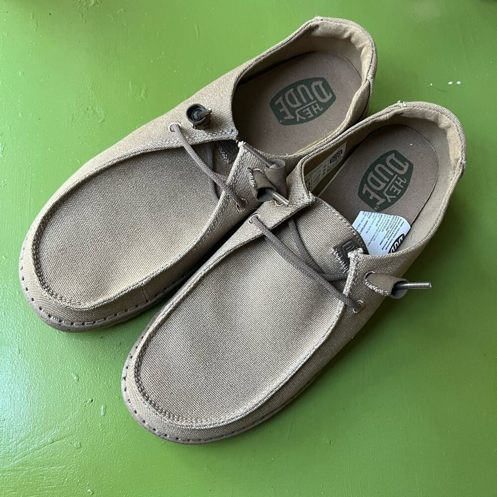 Hey Dude Wendy Canvas Mono Shoes